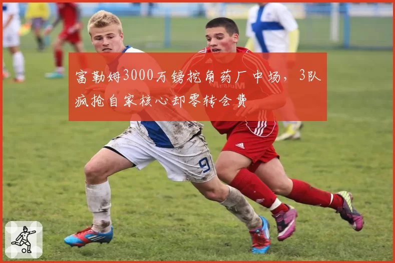 富勒姆3000万镑挖角药厂中场，3队疯抢自家核心却零转会费