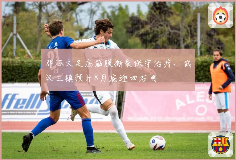 邓涵文足底筋膜撕裂保守治疗,武汉三镇预计8月底迎回右闸